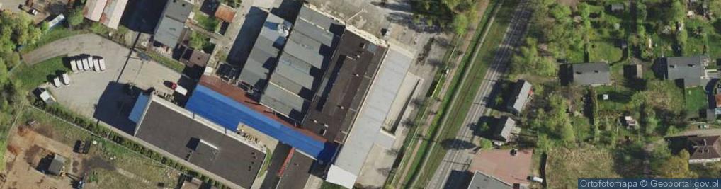 Zdjęcie satelitarne z P Wytwórnia Makaronów Makar
