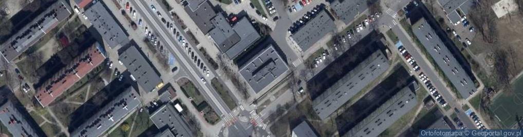Zdjęcie satelitarne z S Krybus