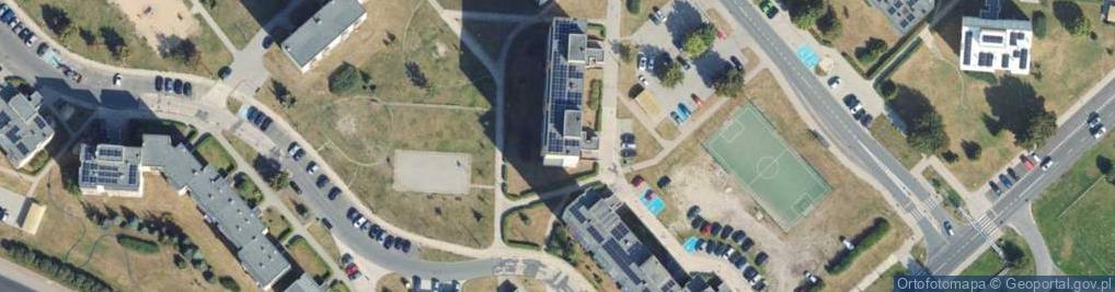 Zdjęcie satelitarne z.U.D.Dźwig Serwis Dariusz Świątczak