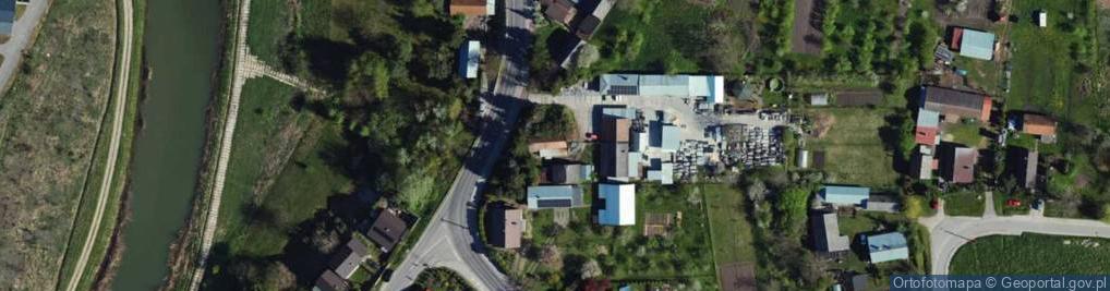 Zdjęcie satelitarne z U H Abja Zakład Kamieniarski