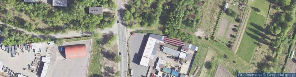Zdjęcie satelitarne z U H Wulkan Top Zakład Wulkanizacyjny