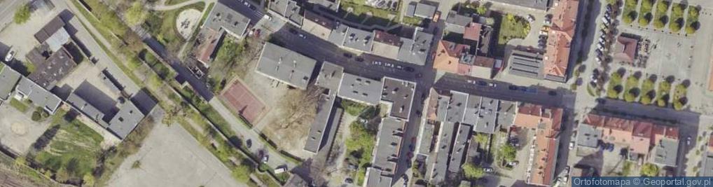 Zdjęcie satelitarne z & w Serwis Mat