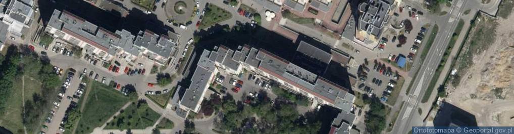 Zdjęcie satelitarne Żabicki B., Wrocław