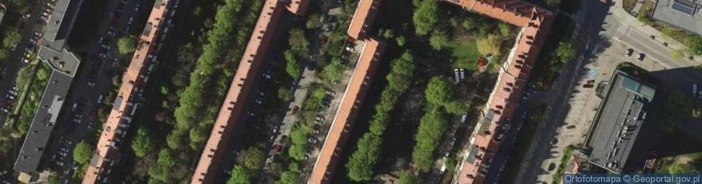 Zdjęcie satelitarne Zabłocka i., Wrocław