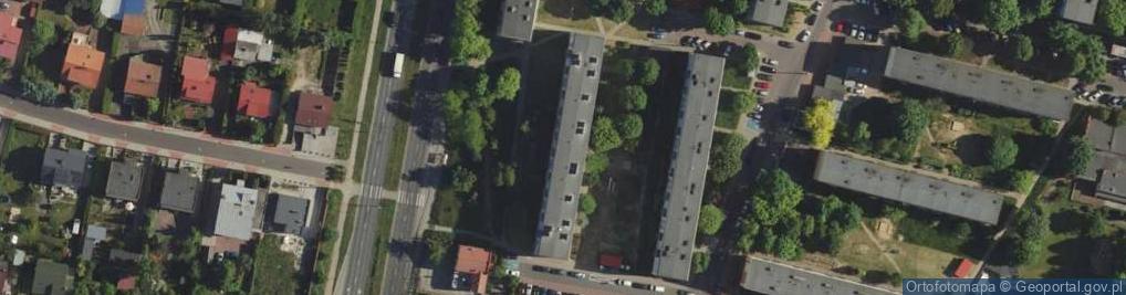 Zdjęcie satelitarne Zabojszcza Zdzisław Jan