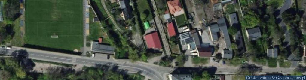 Zdjęcie satelitarne Zacisze Seniora Placówka Całodobowej Opieki Katarzyna Gauden