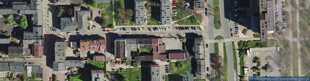 Zdjęcie satelitarne Zagłębiowskie Centrum Ubezpieczeniowe