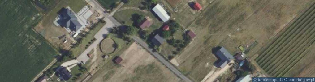 Zdjęcie satelitarne Zagroda w Zakrzewie