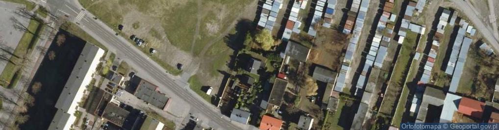 Zdjęcie satelitarne Zając Agnieszka, Wyroby Hutnicze