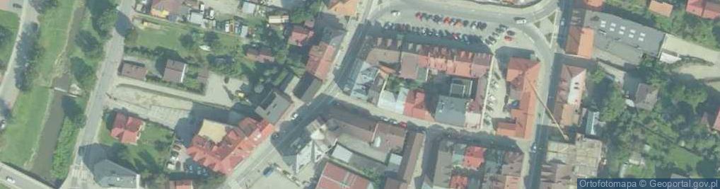 Zdjęcie satelitarne Zając