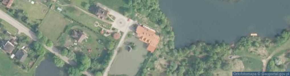 Zdjęcie satelitarne Zajazd pod Dębem Iwona Ligienza