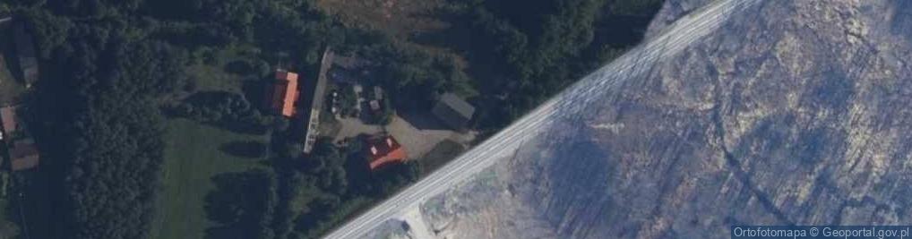 Zdjęcie satelitarne Zajazd pod lipami