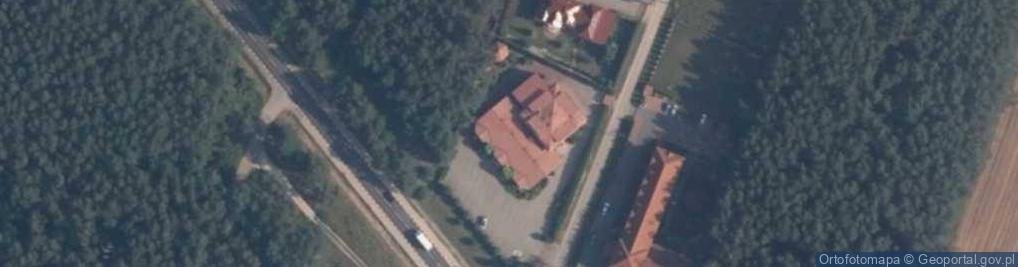 Zdjęcie satelitarne Zajazd pod Szczęśliwą Gwiazdą Hotel TiM