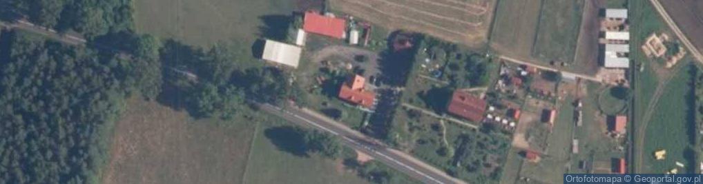 Zdjęcie satelitarne Zajazd Ranczo Marianna Łazińska