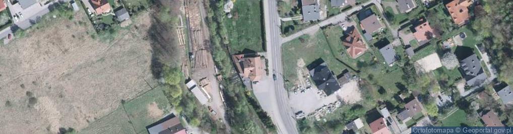 Zdjęcie satelitarne Zajazd U Kubiczka