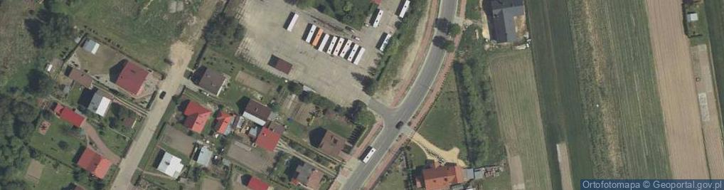 Zdjęcie satelitarne Zajezdnia PKS w Lubaczowie