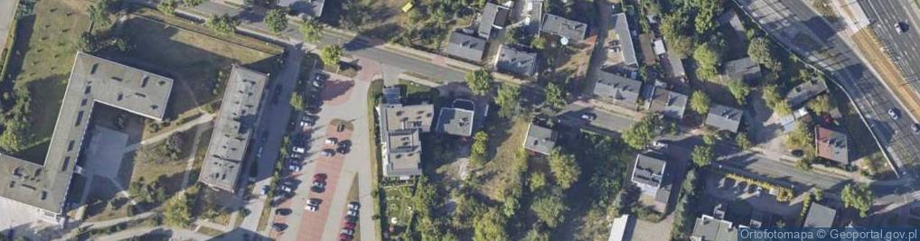 Zdjęcie satelitarne Żak Dolina Muminków