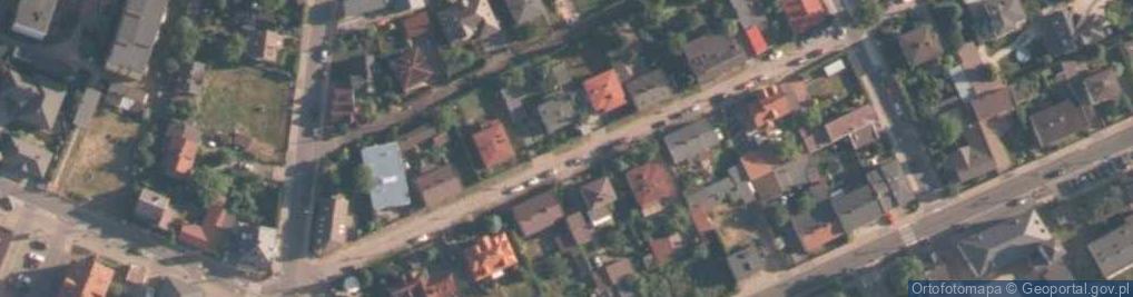 Zdjęcie satelitarne Zakamarek Pracownia Architektury