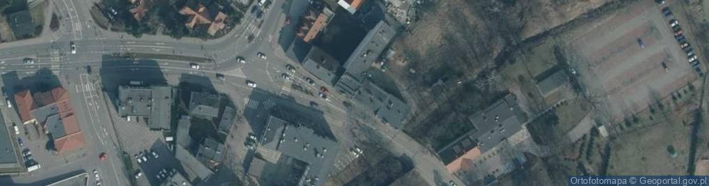 Zdjęcie satelitarne Zakład Aktywności Zawodowej w Brodnicy
