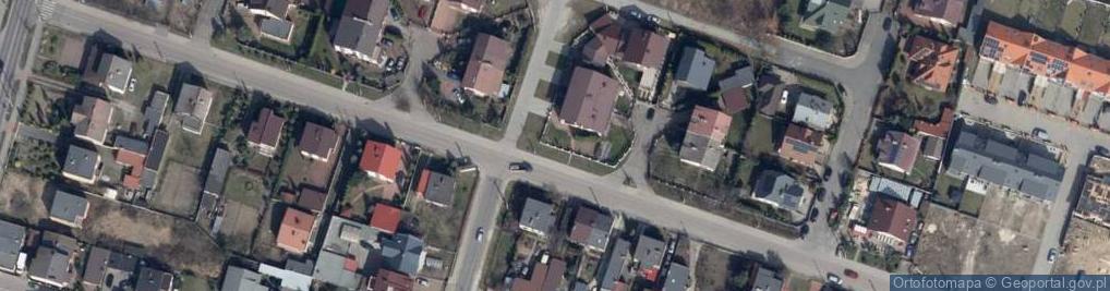 Zdjęcie satelitarne Zakład Betoniarski Kazimierz MORDAKA, Beton Tomaszów Mazowiecki