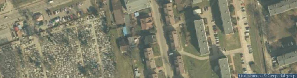 Zdjęcie satelitarne Zakład Betoniarski w Zdunach