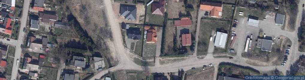 Zdjęcie satelitarne Zakład Betoniarski Wyrób Nagrobków
