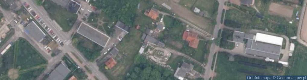 Zdjęcie satelitarne Zakład Betoniarsko Kamieniarski Grucela Leszek Grucela Włodzimierz