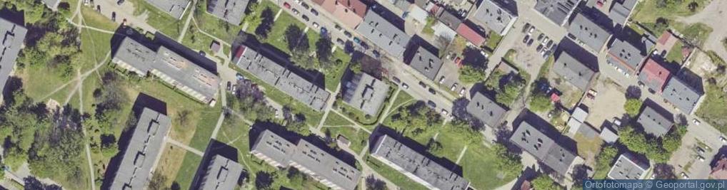 Zdjęcie satelitarne Zakład BHP i P Poż Kuczmarz
