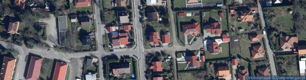 Zdjęcie satelitarne Zakład Budowlano Instalacyjny Jerzy Tytus Michał Brewka