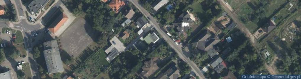 Zdjęcie satelitarne Zakład Budowlano Sztukatorski Konserwacja Zabytków Domanieccy