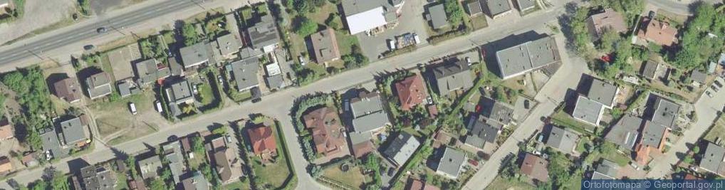 Zdjęcie satelitarne Zakład Budowlany Usługowo Handlowy Gerlach Irena Gerlach Marek Gerlach