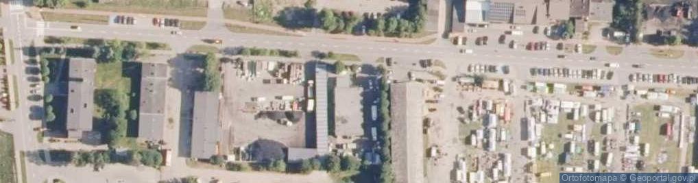 Zdjęcie satelitarne Zakład Ciastkarski L Bazydło T Lipska