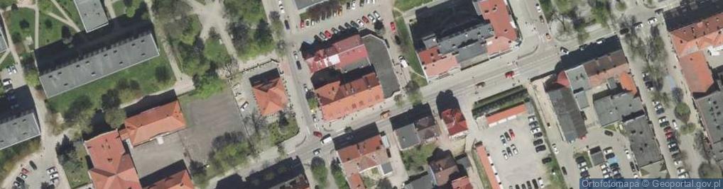 Zdjęcie satelitarne Zakład Ciepłownictwa i Wodociągów w Ełku