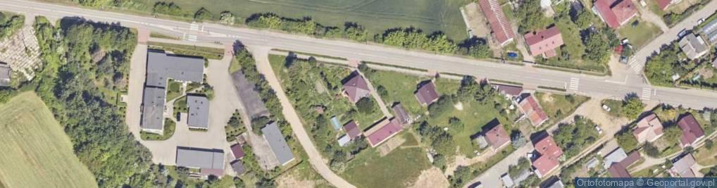Zdjęcie satelitarne Zakład Delfin H Dembińska i Bargłowska w Frącz