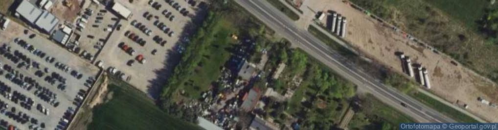 Zdjęcie satelitarne Zakład Demontażu i Recyklingu Pojazdów Automix