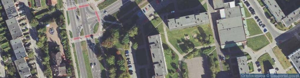 Zdjęcie satelitarne Zakład Dezynfekcji, Dezynsekcji i Deratyzacji Andrzej Ziółkowski