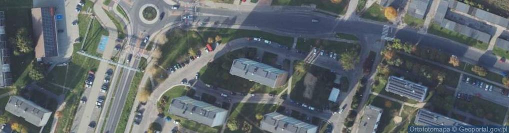 Zdjęcie satelitarne Zakład Dezynfekcji Dezynsekcji i Deratyzacji