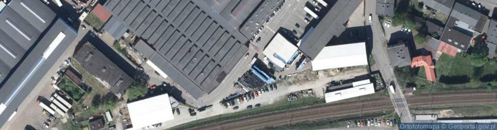Zdjęcie satelitarne Zakład Dostaw Nośników Energetycznych