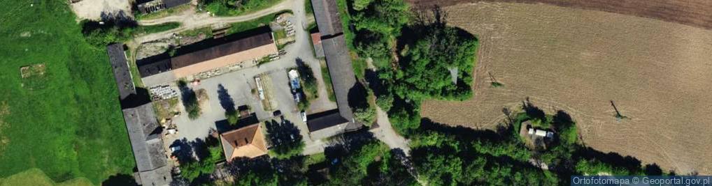 Zdjęcie satelitarne Zakład Doświadczalny Instytutu Zootechniki Pib Grodziec Śląski Imienia Prof Mieczysława Czai