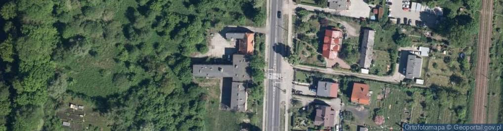 Zdjęcie satelitarne Zakład Dozoru Mienia Dozorca Turek Gabriel Ryszard
