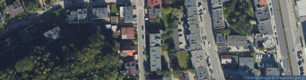 Zdjęcie satelitarne Zakład Dziewiarski Ladach Konrad