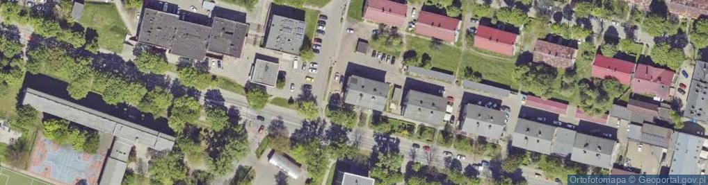 Zdjęcie satelitarne Zakład Elektromechaniki i Naprawy Sprzętu Sportowo Turystycznego Ludmiła Domżalska Aurelia Sokół
