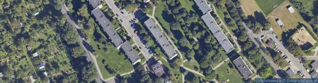 Zdjęcie satelitarne Zakład Elektrycznego Prasowania Bieliźny