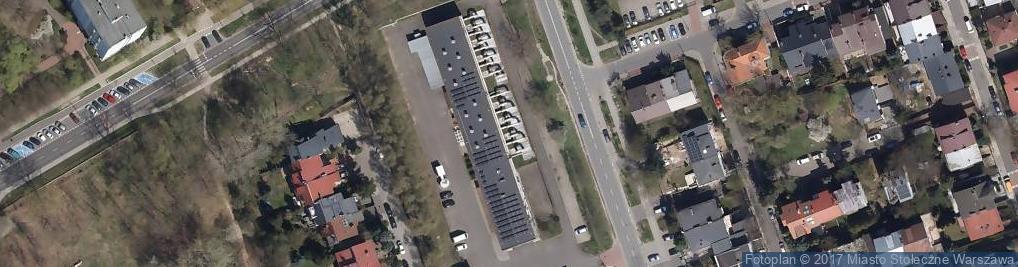 Zdjęcie satelitarne Zakład Energetyki Cieplnej Żoliborz OK 1