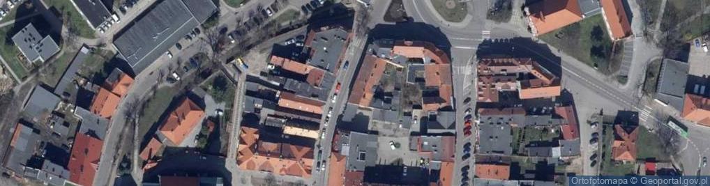 Zdjęcie satelitarne Zakład Fryzjerski Gabriela Twardochleb