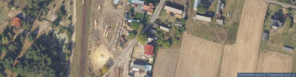 Zdjęcie satelitarne Zakład Galanterii Drzewnej Eksport - Import Jan Pozorski