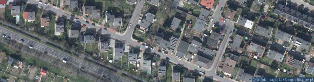 Zdjęcie satelitarne Zakład Geodezyjno-Kartograficzny SC.-Judziński Zdzisław, Iwanek Stanisław