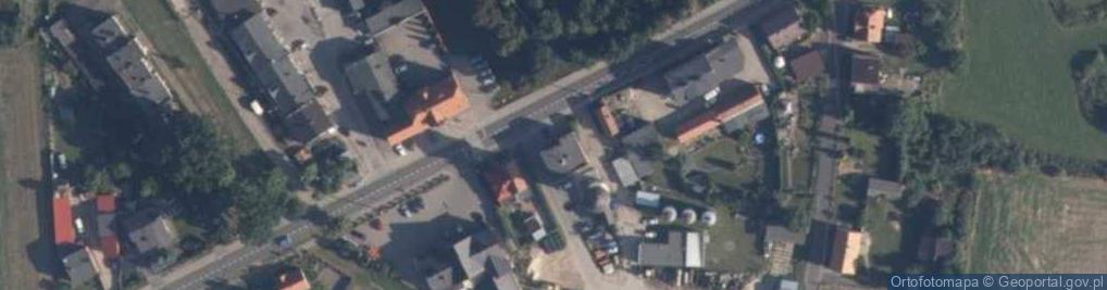 Zdjęcie satelitarne Zakład Gospodarki Komunalnej i Mieszkaniowej w Łobżenicy