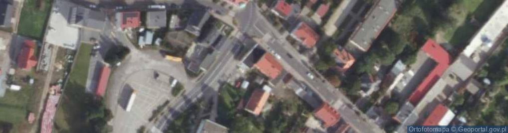 Zdjęcie satelitarne Zakład Gospodarki Komunalnej i Mieszkaniowej w Poniecu