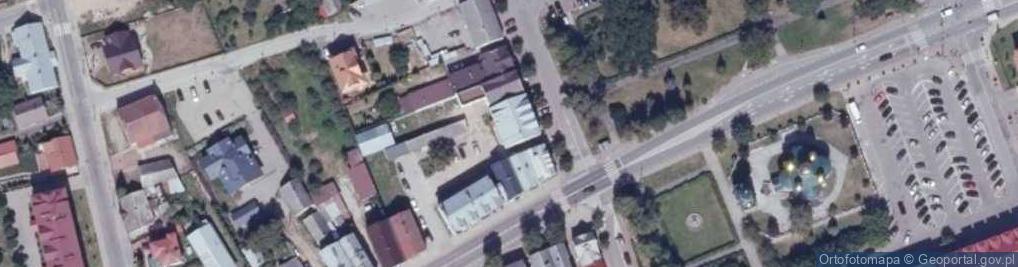 Zdjęcie satelitarne Zakład Gospodarki Komunalnej i Mieszkaniowej w Sokółce